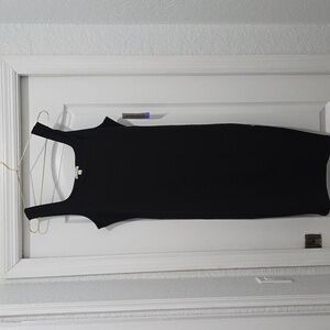 NWT Derek Heart Classic Black Midi Dress